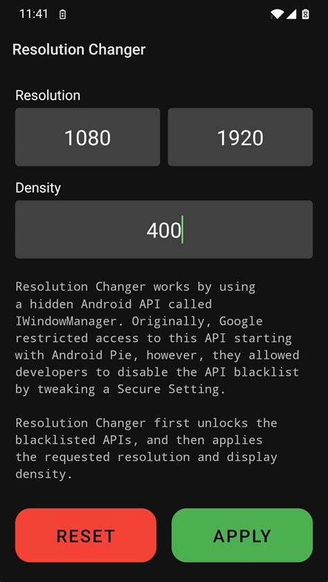 resolutiion apk|Resolution Changer APK (Android App) .